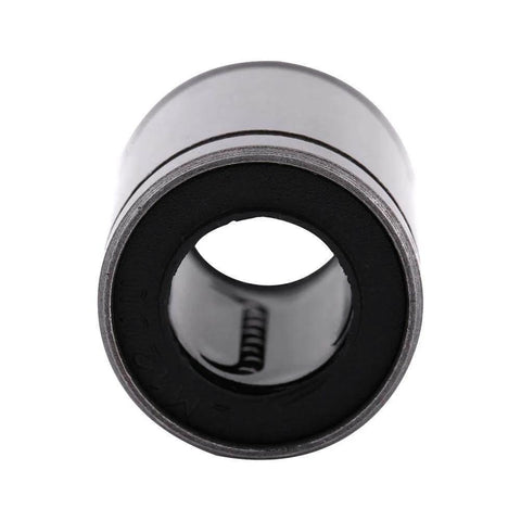 Front view of 10 Pack 12x20x30mm Linear Bearings For 12mm Rods Smooth Ball Bearing Slides For CNC And 3D Printer Projects Steel Construction