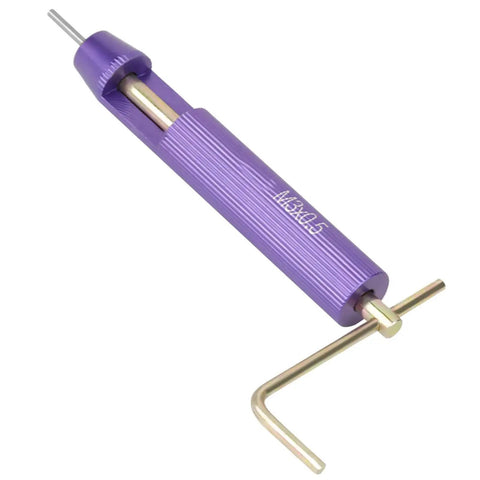 Purple installation tool for M3 Stainless Steel Threaded Insert Kit For Aluminum Parts Repair Pack Of 50