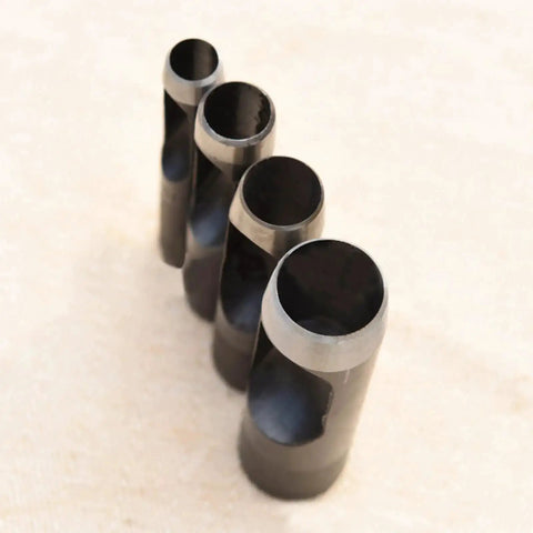 25mm Round Hollow Punch Set Leather Craft Punch Tool For Watch Bands Belts Canvas Paper Plastics Built Tough With Hardened Carbon Steel Cutter
