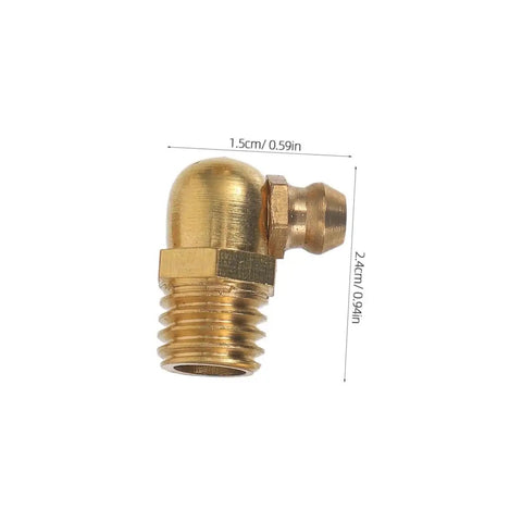 Go To Tough Grease Fitting All In One Kit With Straight 45 Degree And 90 Degree Nozzles For Automotive And Heavy Equipment Use In Harsh Conditions