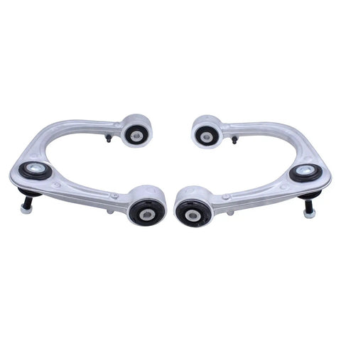Front Upper Left And Right Control Arm With Ball Joint For Cadillac CTS RWD 2008 2015 Replacement Suspension Part Beefed Up Ride Quality Durable Silver Finish Easy Install Kit Included