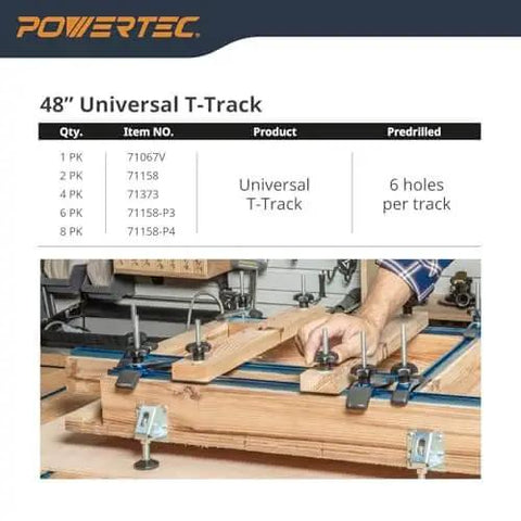2 Sets T Track Intersection Kit With Predrilled Mounting Holes And Wood Screws For Universal Aluminum T Track Accessories used on workbench