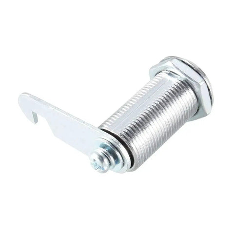 Tumbler Cam Lock Set 1-3/8 Inch Cylinder Length Fits 1-1/8 Inch Panel Thickness Keyed Different Zinc Alloy Chrome Plated