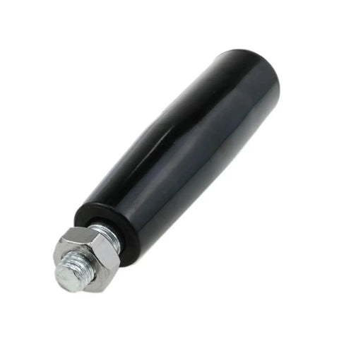 Revolving Lathe Handle And Trailer Jack Hand Wheel M10 Threaded Crank With Nuts, featuring an ergonomic non-slip conical grip