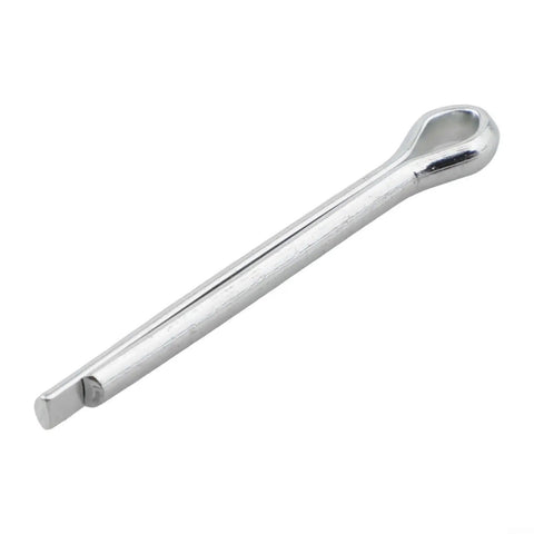 Close-up of single pin from Sturdy 304 Stainless Steel Cotter Pin Set With Storage Case, 6 Assorted Sizes For Automotive, Mechanical Use