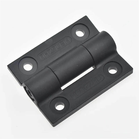 Plastic Black Torque Hinges For Doors With Damping, 1 Piece, ideal for aluminum and wood doors, rust proof, smooth close