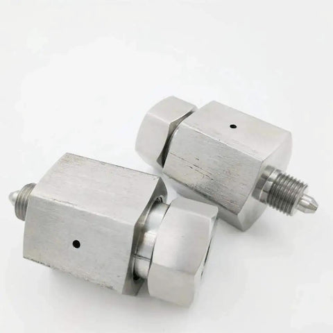 Water Jet Top-Notch Spare Parts Adapter 9/16F To 1/4M For Water Jet Cutting Machines Part No 49864309, stainless steel adapter
