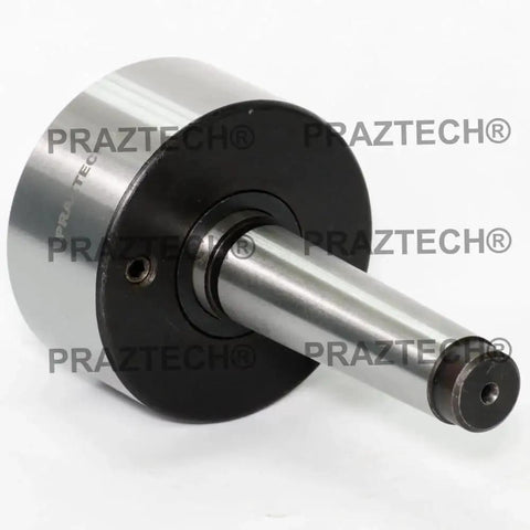 Lathe Revolving Live Center Bull Nose MT3 Morse Taper Shank For Pipe And Tube Workholds Heavy Duty Multi Bearing Design Front View