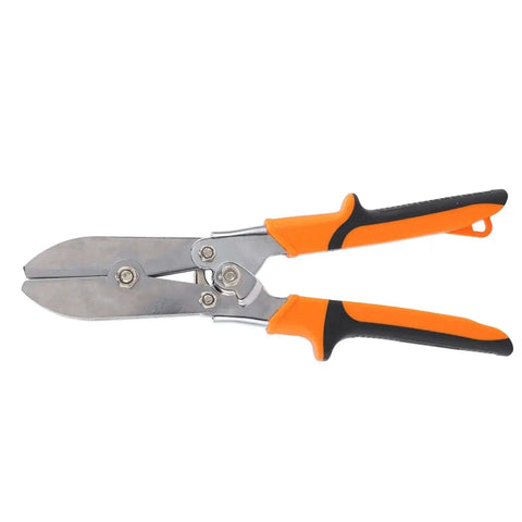 Beefy Heavy Duty 5-Blade Hand Crimp Tool for 24-28 Gauge HVAC Ducts Piping with 1.61 Inch Deep Throat, High Carbon Steel