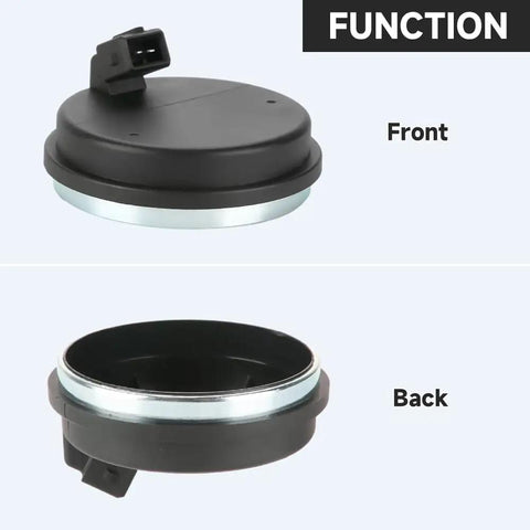 Front and back view of Rear Hub Bearing With ABS Speed Sensor Replacement 58980-C1100 For Veloster N 2019 2022 Tucson 2016 2021