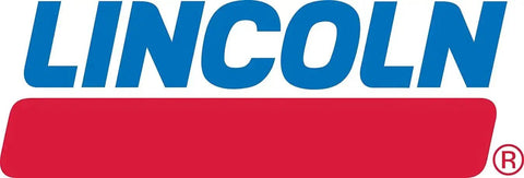 Lincoln logo with blue text and red underline, related to Lincoln 1335 Lever Action Fluid Transfer Pump For 16 To 55 Gallon Drums.