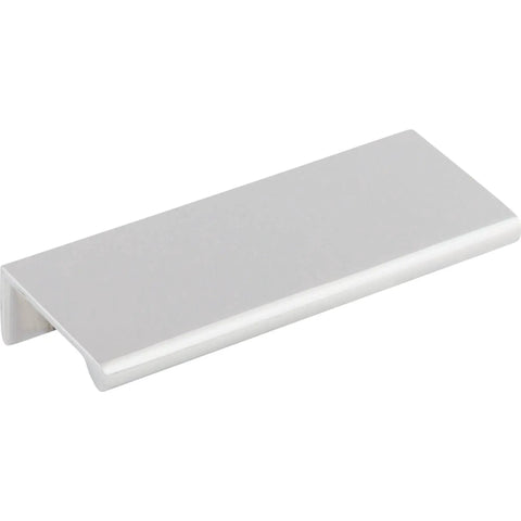 Mercer Collection 4 Inch Europa Tab Cabinet Pull Flat Black Finish For 3 Inch Center To Center Installations