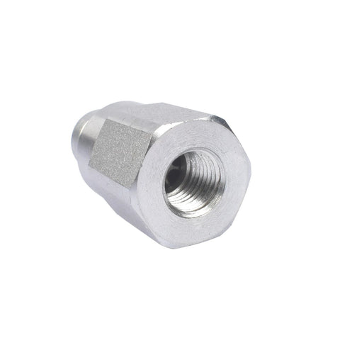 GELUOXI 1/4-inch NPT hydraulic quick-connect coupler body, hex metal with internal threads