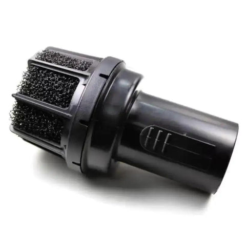 Two Point Five Inch Shop Vacuum Muffler Diffuser For Noise Reduction And Air Filtration heavy duty black exhaust accessory