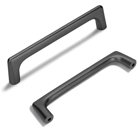10 Pack Matte Dark Gunmetal Gray Modern Cabinet Pulls With 5 Inch Center To Center 128mm Timeless Drawer Pulls For Vanity And Kitchen Classic Solid Zinc Alloy Handles Rust Resistant Hardware
