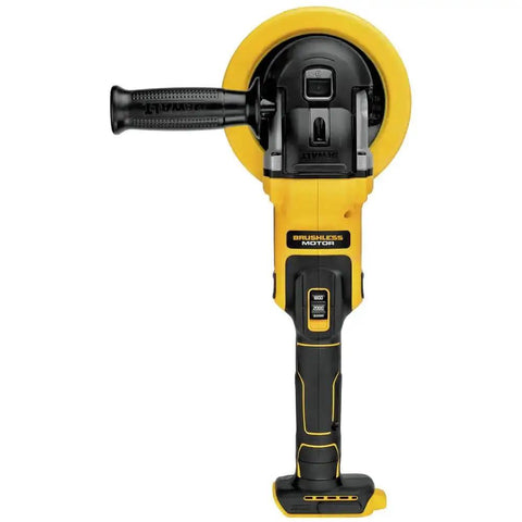 20V Max XR Cordless Polisher Rotary with Variable Speed Trigger, 7-Inch Pad, Brushless Motor, Tool Only, front view