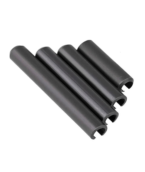 M1.5 To M6 Spring Type Straight Pins 20mm Long 65Mn Carbon Steel Black Zinc Coated Pro Grade Heavy Duty Cotter Pins