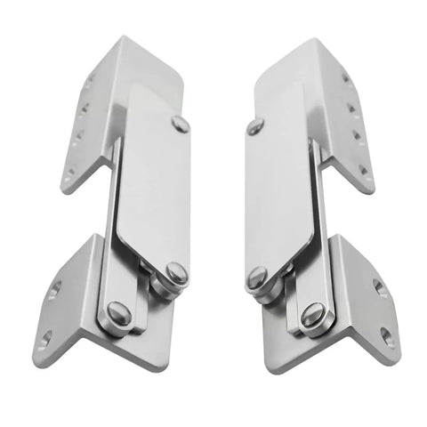 Foldable Boat Seat Hinge Aluminum Lightweight Design With 200kg Load Capacity For Marine Use Easy Install Featuring Quick Fold Mechanism