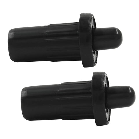 Close-up of 20 Pcs Cabinet Door Dampers Pin Plunger Replacement Kit For Window Shutters Black Easy Install Buffer Pins