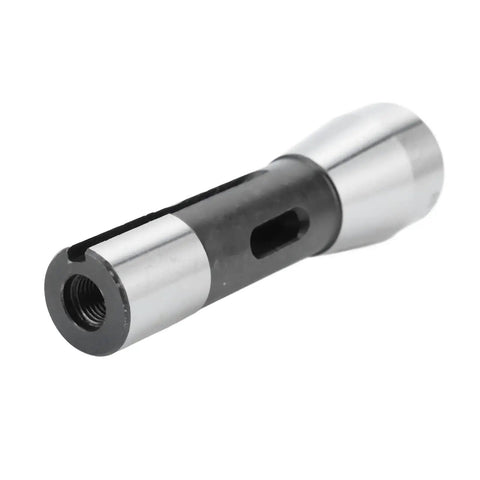 MT1 Reducing Spindle Adapter With Morse Taper Drill Sleeve In Premium Alloy Steel showing shank end, 114mm for lathe use