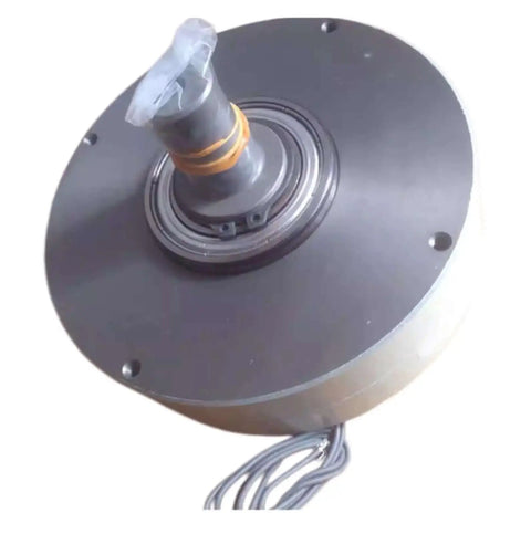 Front view of Magnetic Powder Clutch Electromagnetic Brake ZX-2.5YS for industrial machinery, heavy-duty components visible.