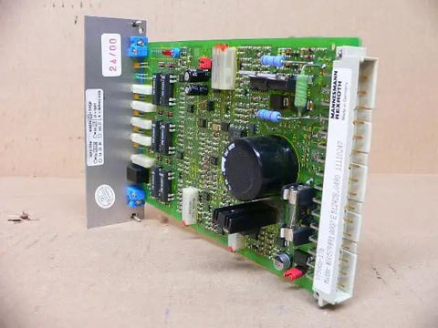 VT5006-17B amplifier card, used industrial servo drive control module for PLC systems, angled view, OEM repair part