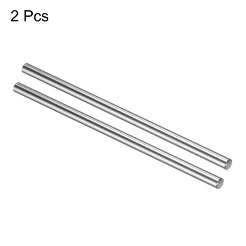 Two Pack 5mm x 100mm Linear Motion Guide Rods Chrome Plated Case Hardened Steel For 3D Printers And CNC Machines Ultra Precise Straightness