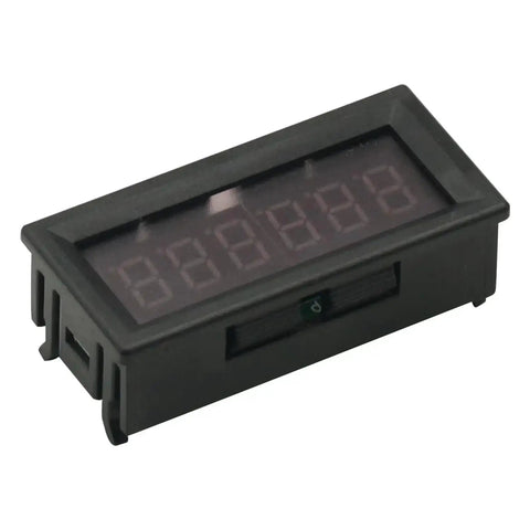 0.36 Inch 6 Bit LED Digital Display Panel For Modbus RTU RS485 PLC, front view of black rectangular module with red display.