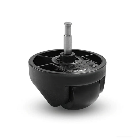 Two Pack Universal Robot Vacuum Wheel Replacement for smooth navigation, black durable front wheel for Ecovacs models