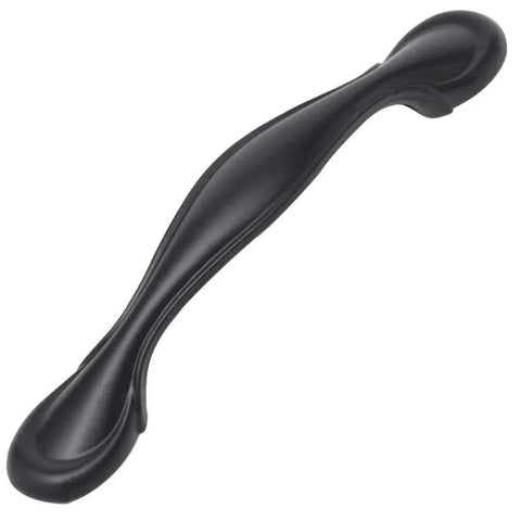 Black stainless steel cabinet handle from 30 Pack Black Stainless Steel Cabinet Handles And Drawer Pulls For Kitchen Cabinets Cupboards And Furniture Hardware Includes 20mm And 30mm Screws Overall Length 5.51 Inches Hole Centers Three And Three Quarters Inches