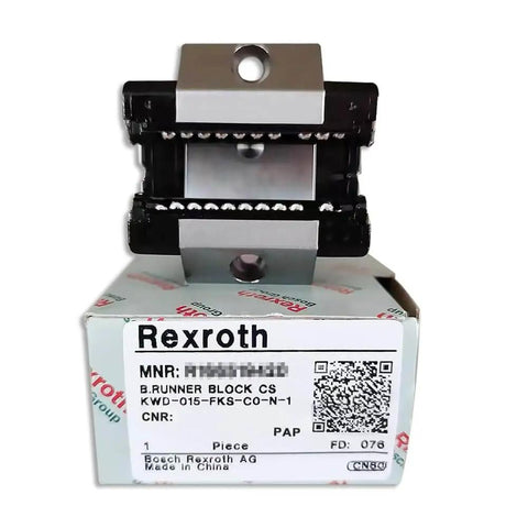 FKS Short Ball Slider Linear Guide Block 1pc on packaging, sealed ball bearing, compatible with R166581320 R166581322 models