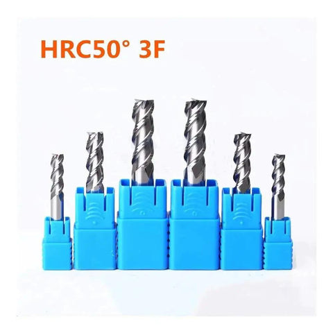 Boring Bar Lathe Tool HRC50 3 Slot Flat Head Face Mill With Tungsten Coated High Speed Steel in various lengths shown