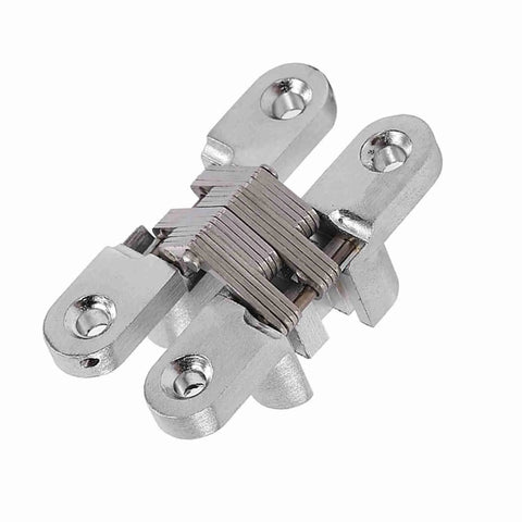 180 Degree Zinc Alloy Hidden Folding Door Hinges For Cabinets And Sliding Doors Built Tough Rustproof Stainless Steel Construction