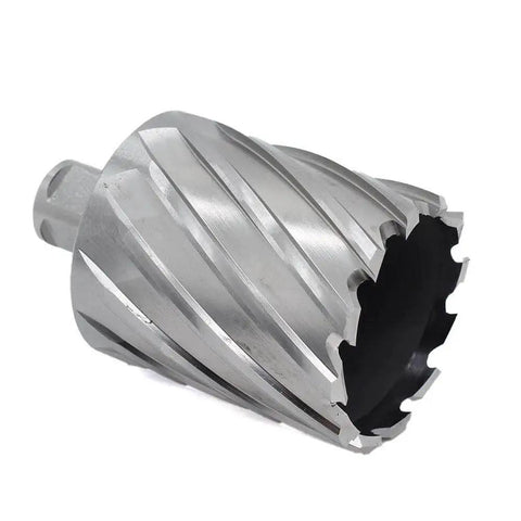 High Speed Two And One Eighth Inch Annular Cutter For Magnetic Drill Press With Two Inch Cutting Depth And Three Quarter Inch Weldon