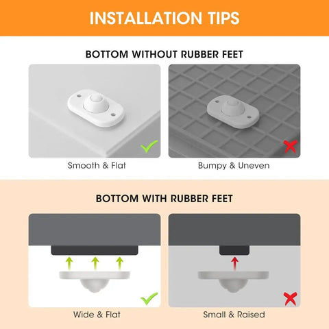 Installation tips for Self Adhesive Caster Wheels For Kitchen Appliances Aieve 8 Pack Easy Install Small Appliance Rollers