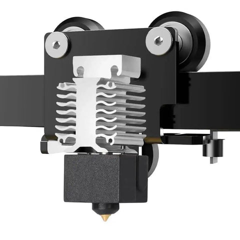 Ender 3 V3 SE Silicone Sock 4 Pack Hotend Block Cover Insulation installed on 3D printer extruder, showing heat-resistant silicone wrap