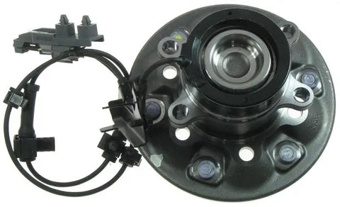 Front view of Front Driver Side Wheel Bearing And Hub Assembly For 2004-2008 Colorado, Canyon, And I-370 Replacement Hub Kit
