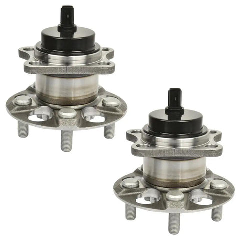 Wheel Hub And Bearing Assembly For Toyota Prius 2010 2015 And Prius Plug In 2014 2015 5 Lug Rear Pair With ABS Sensor