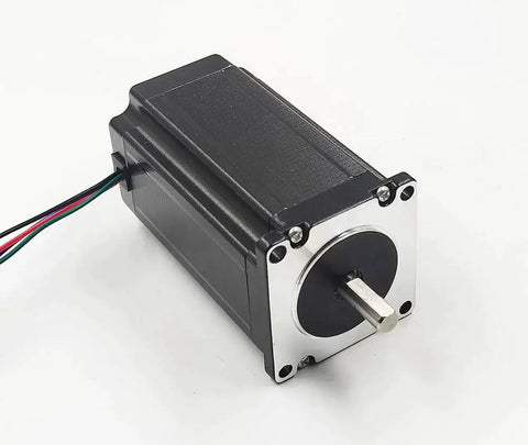 Powerful Nema 23 Stepper Motor 4.2A 3.0Nm 425oz In Torque 100mm Length With 8mm Shaft ideal for CNC mill and lathe use.