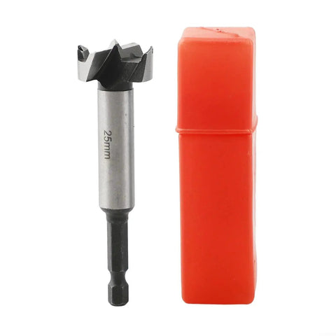 Hex Shank Hinge Boring Drill Bit Set 8mm To 25mm For Woodworking And Plastic Drilling High Carbon Steel 60 Grade Durable Bit