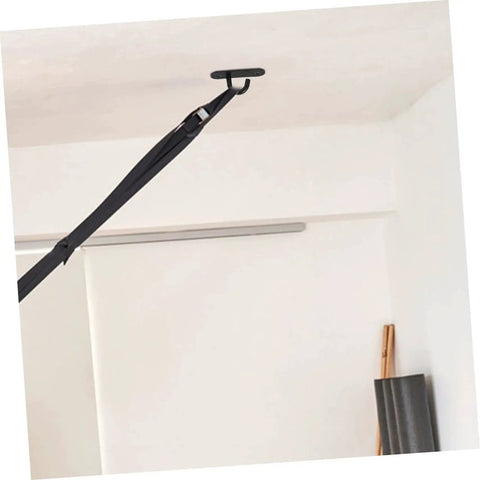 Stainless Steel Wall Mount Exercise Strap Anchors 3 Pack For Resistance Bands Heavy Duty Safety Hooks installation on ceiling indoors