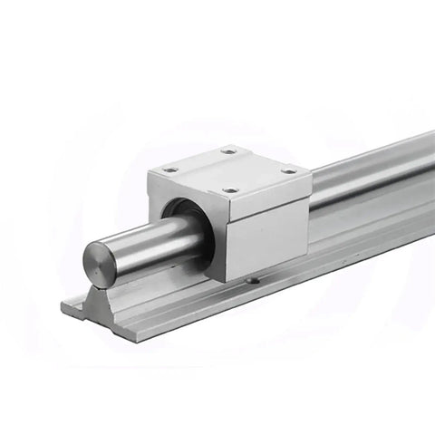 Precision Linear Rail Kit With SBR10 SBR12 And SBR13, 200 To 1000 Millimeters Length, Includes 1 Guide Rail Plus 2 Blocks SBR10UU Or SBR12UU, Built To Last