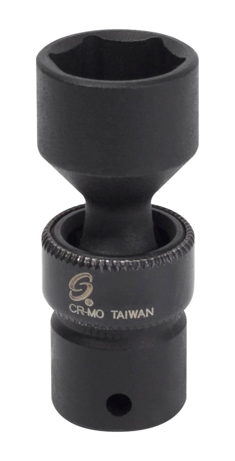 1/4-Inch Drive 11mm Universal Impact Socket, 6-Point Design for Maximum Contact and Torque Transfer, CR-MO Alloy Steel