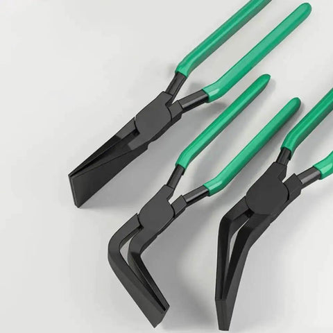 Pro Grade Metal Bending Pliers For Precision Sheet Metal Bending In Tight Spaces With 45 Degree 90 Degree And Straight Jaw Angles