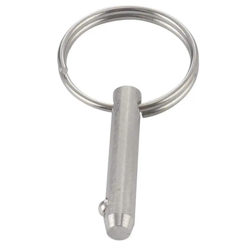 Heavy Duty 316 Stainless Steel Quick Release Pins For Bimini Tops And Marine Hardware VTurboWay Pack Of Four, front view