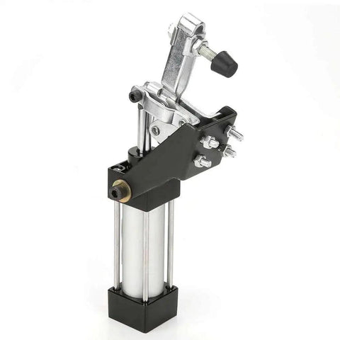 Heavy Duty Pneumatic Clamp Cylinder 300mm Reach for Welding, Fixtures and Industrial Jigs with Steel Construction