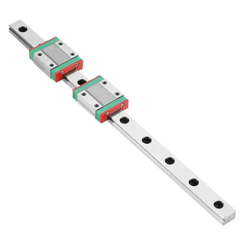 Compact 250mm MGN12 Linear Rail Kit With 2 MGN12B Blocks, 12mm Width, for CNC, 3D Printing, Robotics
