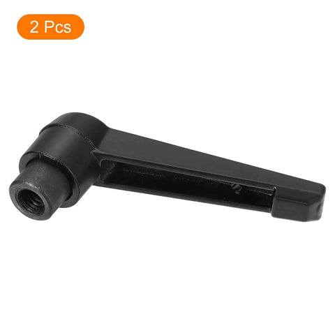 Two Pack M8 Adjustable Knob Handles With Female Thread Push Button Ratchet Quick Release Locking Rotating Bolt For Lathe Machinery