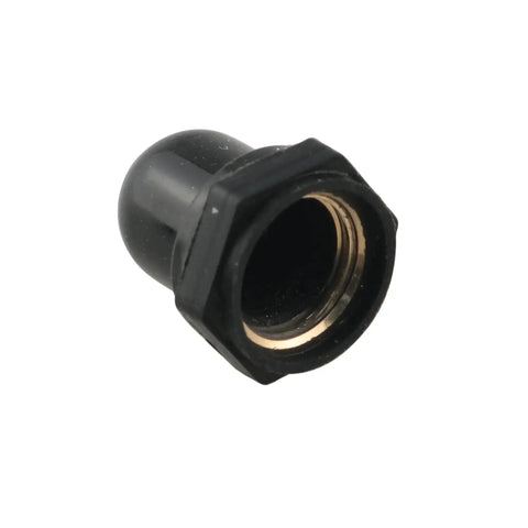 Black silicone dust cap for circuit breakers 88 98 series, waterproof and dirt resistant flat cap, 11mm inner diameter, 8 pack.
