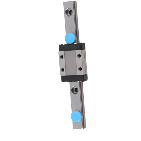 LML9B Miniature Linear Guide Rail 9mm Width with Slide Block, compact rail with 4-point contact, visible lubrication system